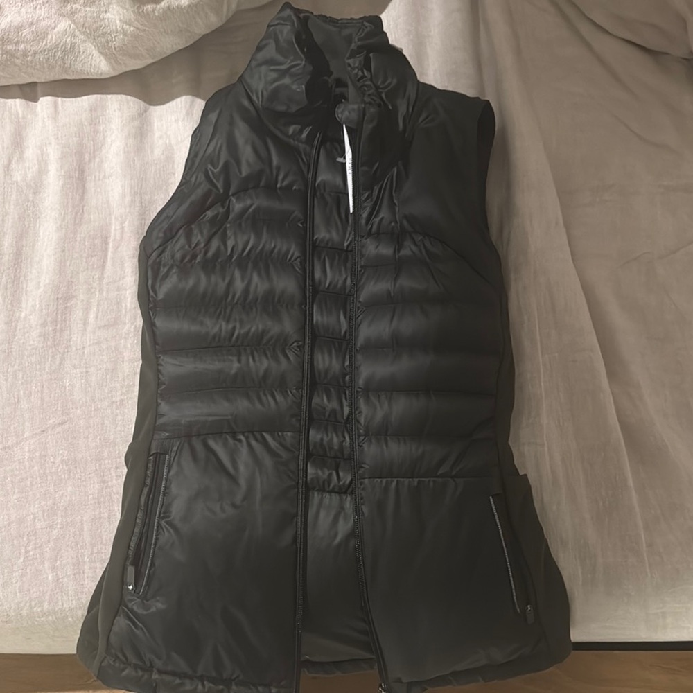 Lululemon Athletica Black Quilted Vest